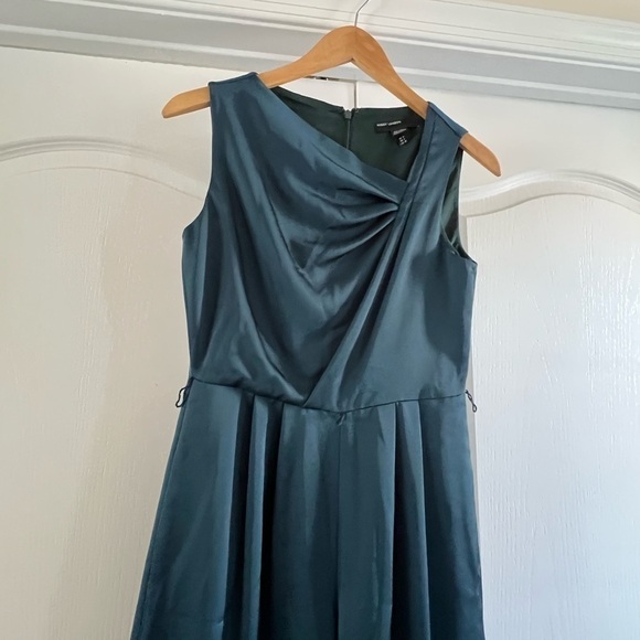 Maggy London Turquoise Dressy Wide Leg Jumpsuit Size 0 - Picture 4 of 10